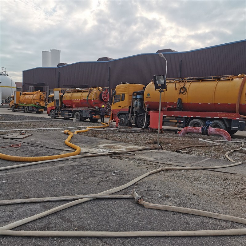 襄垣污水池清理