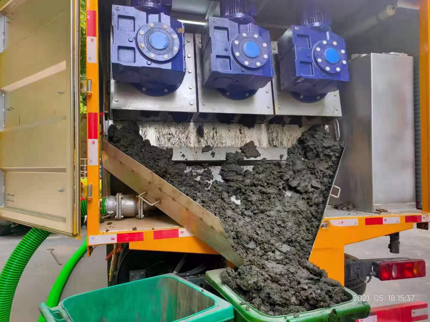 襄垣化粪池清掏城市维护站-泥浆净化干湿分离处理